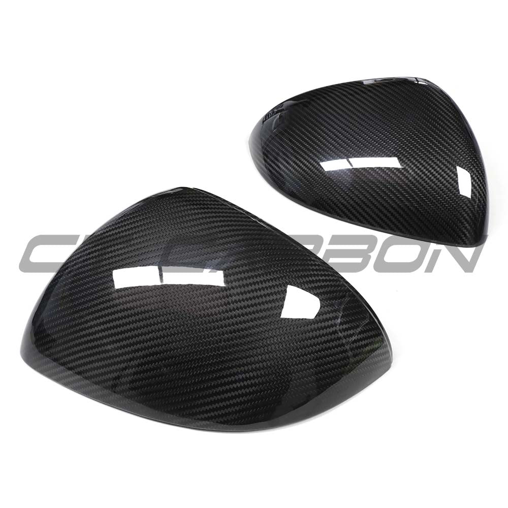 MERCEDES C CLASS W206 2021-2023 DRY CARBON FIBRE MIRROR COVER REPLACEMENTS - V1