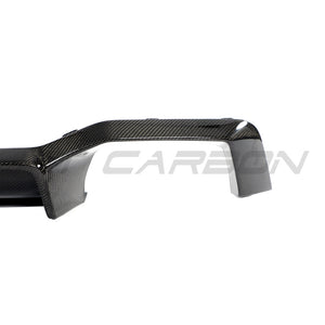 BMW G02 X4 & F98 X4M LCI 2022-2025 CARBON FIBRE DIFFUSER-Diffuser-CT CARBON-CT Carbon - High-quality carbon fiber and gloss black aerodynamic parts for premium sports and luxury vehicles.