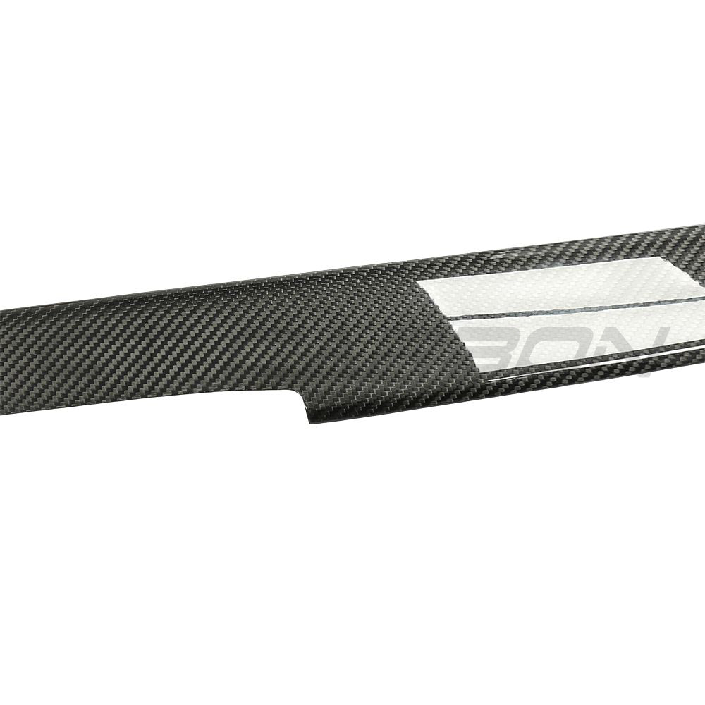 TESLA MODEL S 2021+ CARBON FIBRE DASHBOARD TRIM STICK ON-Accessories-CT CARBON-CT Carbon - High-quality carbon fiber and gloss black aerodynamic parts for premium sports and luxury vehicles.