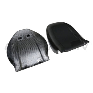 TESLA MODEL S 2021+ CARBON FIBRE REPLACEMENT SEAT BACKS-Accessories-CT CARBON-CT Carbon - High-quality carbon fiber and gloss black aerodynamic parts for premium sports and luxury vehicles.