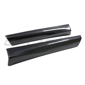 TESLA MODEL 3 2017-2023 CARBON FIBRE INTERIOR DOOR PANEL TRIM ADD ON-Accessories-CT CARBON-CT Carbon - High-quality carbon fiber and gloss black aerodynamic parts for premium sports and luxury vehicles.