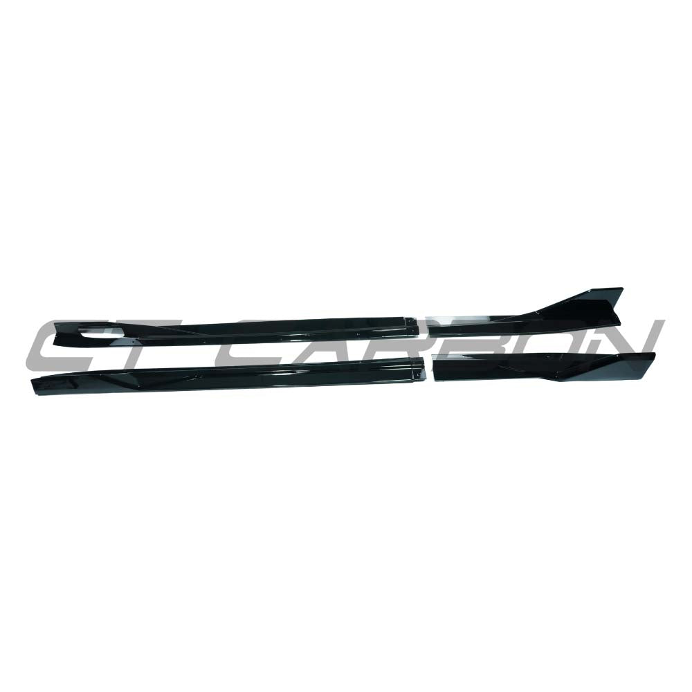 BMW X5/X5M G05/F95 2018+ GLOSS BLACK SIDE SKIRTS - V2