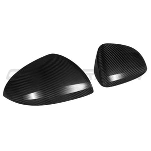 BMW C CLASS W206 CARBON FIBRE MIRROR COVERS - OEM STYLE-Accessories-CT CARBON-CT Carbon - High-quality carbon fiber and gloss black aerodynamic parts for premium sports and luxury vehicles.