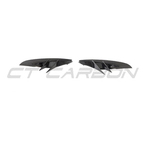 TOYOTA SUPRA 2019+ A90 CARBON FIBRE FRONT BUMPER VENT TRIM