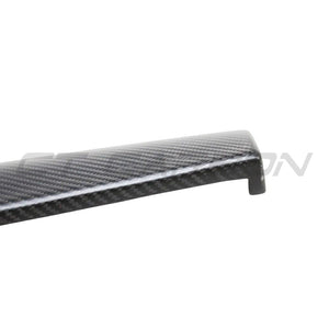 TESLA MODEL 3 2017-2023 MATTE CARBON FIBRE DASHBOARD TRIM STICK ON-Accessories-CT CARBON-CT Carbon - High-quality carbon fiber and gloss black aerodynamic parts for premium sports and luxury vehicles.