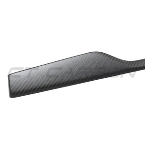 TESLA MODEL S 2021+ MATTE CARBON FIBRE DASHBOARD TRIM ADD ON-Accessories-CT CARBON-CT Carbon - High-quality carbon fiber and gloss black aerodynamic parts for premium sports and luxury vehicles.