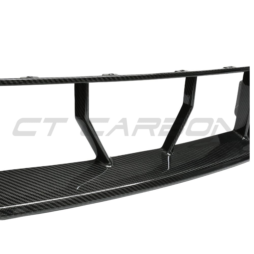 BMW G87 M2 CARBON FIBRE LOWER GRILLE - OE STYLE-Accessories-CT CARBON-CT Carbon - High-quality carbon fiber and gloss black aerodynamic parts for premium sports and luxury vehicles.