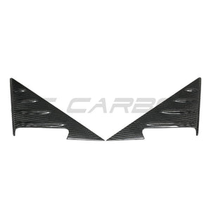 BMW G82 M3 2020+ DRY CARBON FIBRE MIRROR PILLAR TRIM