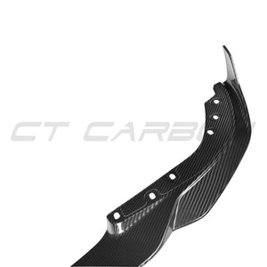 BMW 3 SERIES G20/G21 CARBON FIBRE SPLITTER - MP-Splitter-CT CARBON-CT Carbon - High-quality carbon fiber and gloss black aerodynamic parts for premium sports and luxury vehicles.