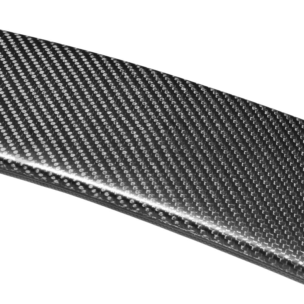 TESLA MODEL S 2013+ MATTE CARBON FIBRE SPOILER - V2-Spoiler-CT CARBON-CT Carbon - High-quality carbon fiber and gloss black aerodynamic parts for premium sports and luxury vehicles.