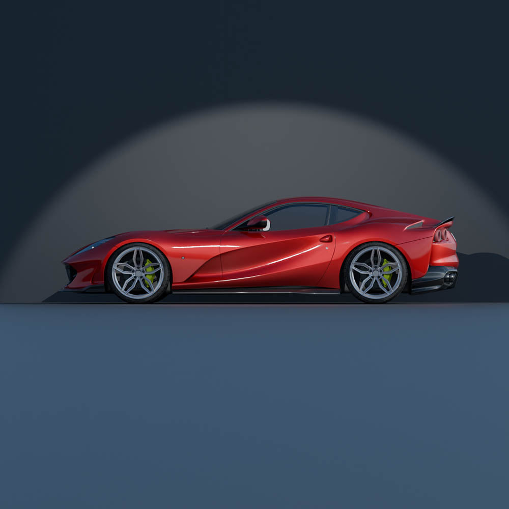 FERRARI 812 SUPERFAST CARBON FIBRE KIT V1 - CT DESIGN