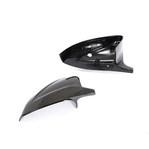 AUDI A3 S3 RS3 8V CARBON FIBRE MIRROR COVERS V2 - WITHOUT LANE ASSIST