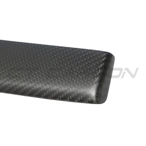TESLA MODEL S 2021+ MATTE CARBON FIBRE DASHBOARD TRIM ADD ON-Accessories-CT CARBON-CT Carbon - High-quality carbon fiber and gloss black aerodynamic parts for premium sports and luxury vehicles.