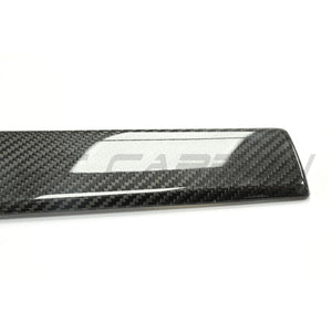 TESLA MODEL S 2021+ CARBON FIBRE DASHBOARD TRIM STICK ON-Accessories-CT CARBON-CT Carbon - High-quality carbon fiber and gloss black aerodynamic parts for premium sports and luxury vehicles.