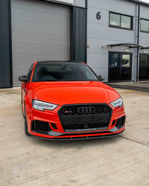 AUDI RS3 8V SALOON CARBON FIBRE SPLITTER V1