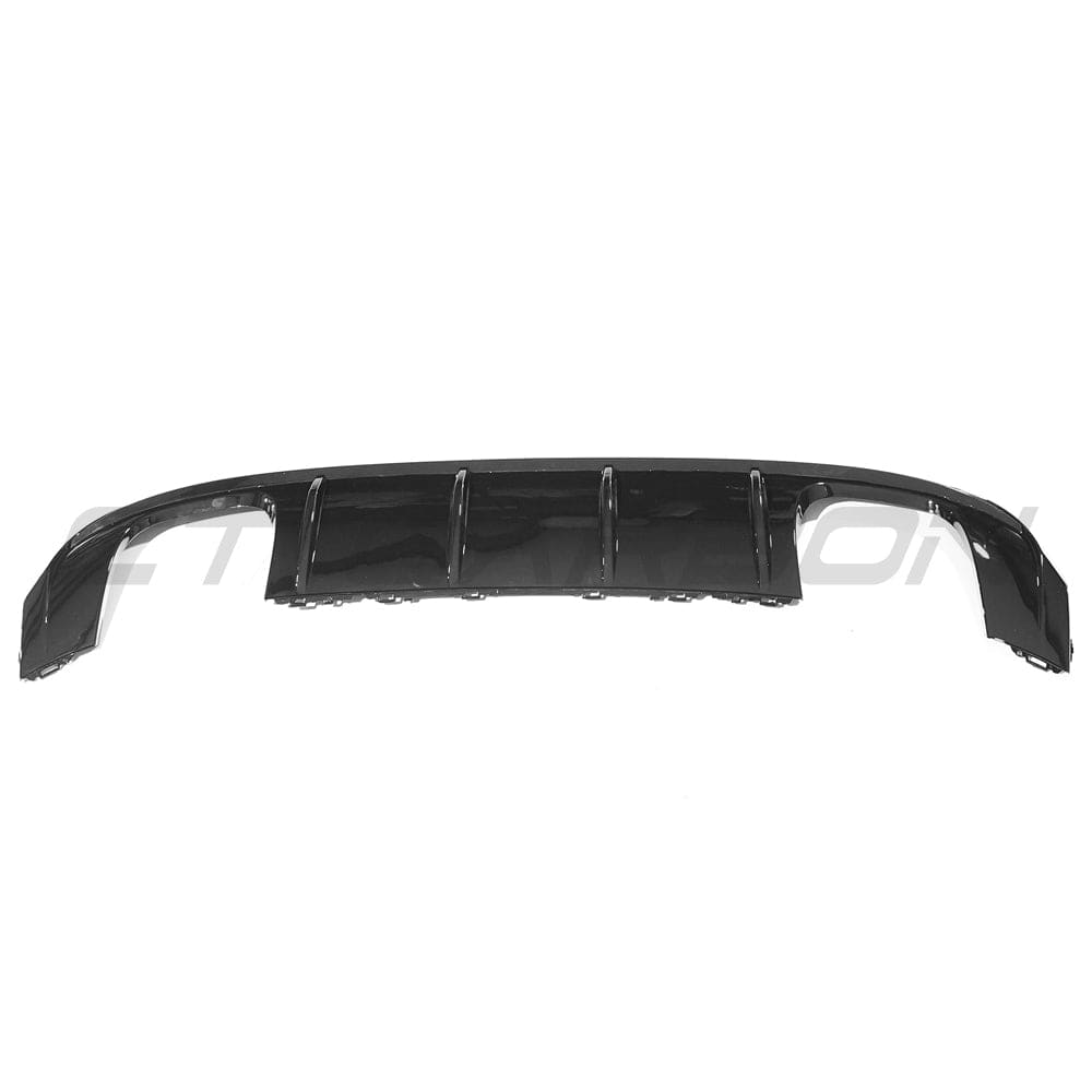 BLAK BY CT Spoiler AUDI A3/S3 8V FACELIFT SALOON 4 DOOR GLOSS BLACK DIFFUSER