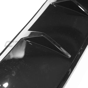 BLAK BY CT Spoiler AUDI A3/S3 8V FACELIFT SPORTBACK 5 DOOR GLOSS BLACK DIFFUSER