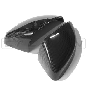 CT CARBON AUDI A3/S3/RS3 8V PRE-PREG CARBON FIBRE MIRRORS - WITHOUT LANE ASSIST