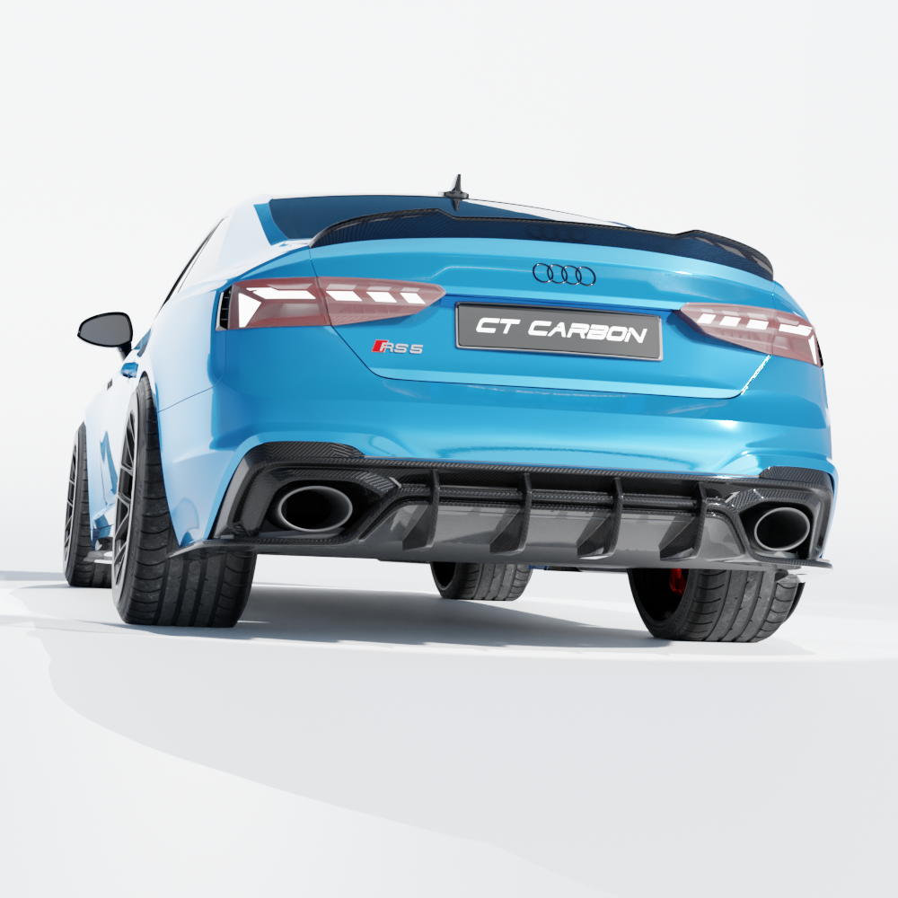 AUDI A5/S5/RS5 B9/B9.5 COUPE 2016-2025 CARBON FIBRE SPOILER - CT DESIGN