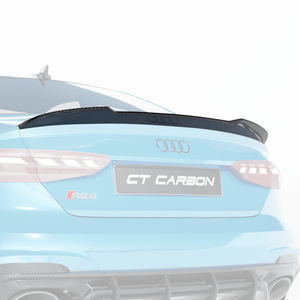AUDI A5/S5/RS5 B9/B9.5 COUPE 2016-2025 CARBON FIBRE SPOILER - CT DESIGN
