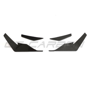 AUDI R8 V10 GEN 2.5 2020-2023 CARBON FIBRE FRONT CANARDS - V2