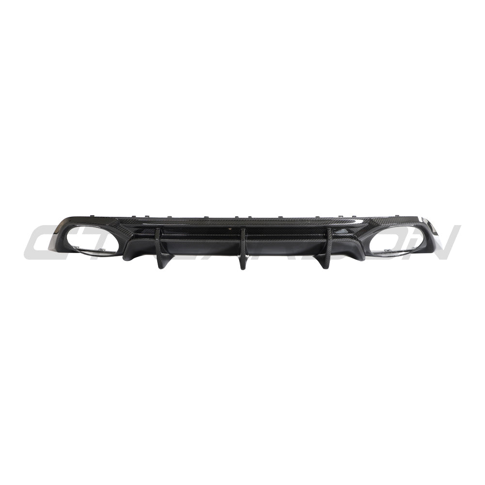 AUDI RS3 8Y 2022-2024 CARBON FIBRE REAR DIFFUSER V2 - CT DESIGN