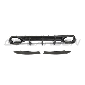AUDI RS3 8Y 2022-2024 SPORTBACK CARBON FIBRE DIFFUSER V3 - CT DESIGN