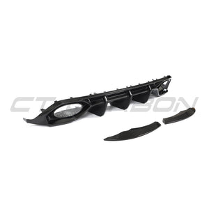 AUDI RS3 8Y 2022-2024 SPORTBACK CARBON FIBRE DIFFUSER V3 - CT DESIGN