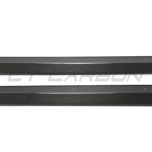 AUDI RS3 8Y 2022+ CARBON FIBRE SIDE SKIRTS V1 - CT DESIGN