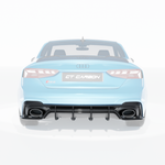 audi rs5 b9.5 carbon fibre splitter in CT design