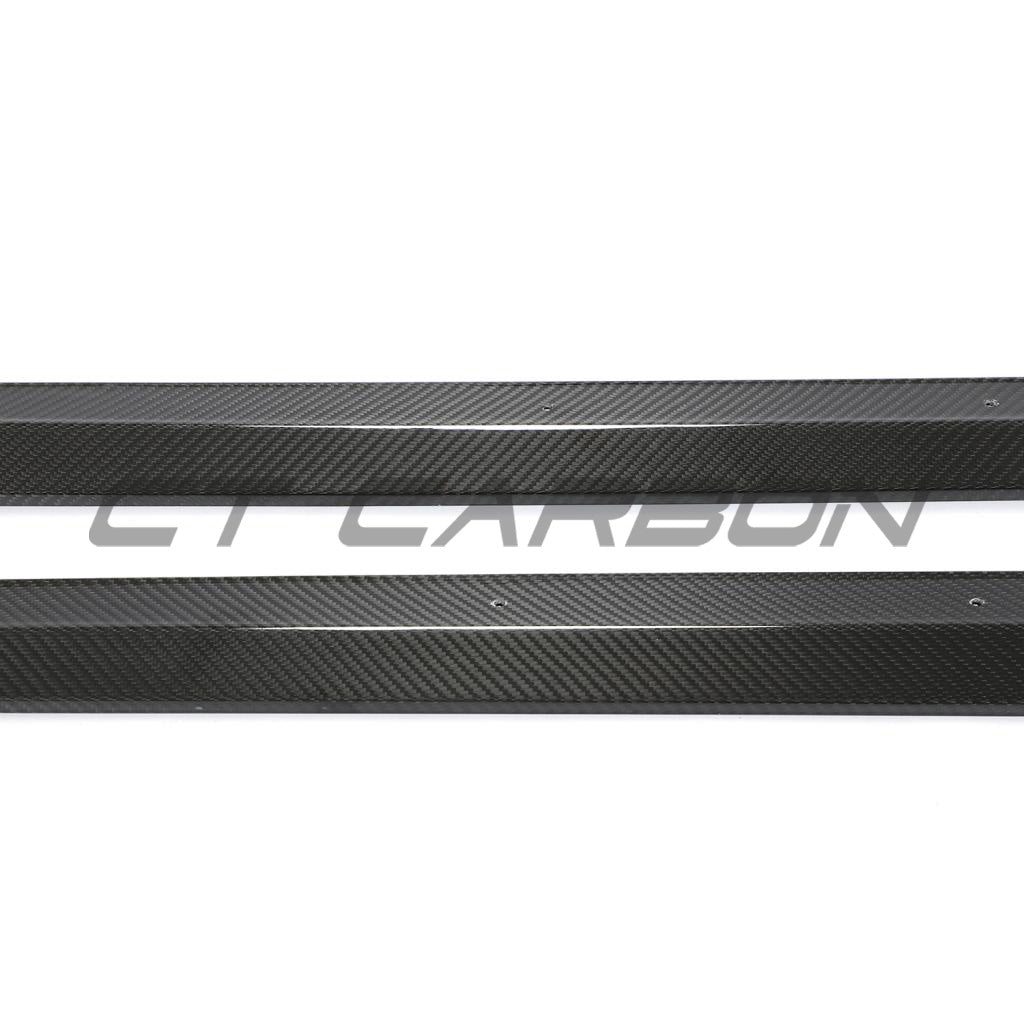 AUDI RS6/RS7 C8 AVANT CARBON FIBRE SIDE SKIRTS V1 - CT DESIGN
