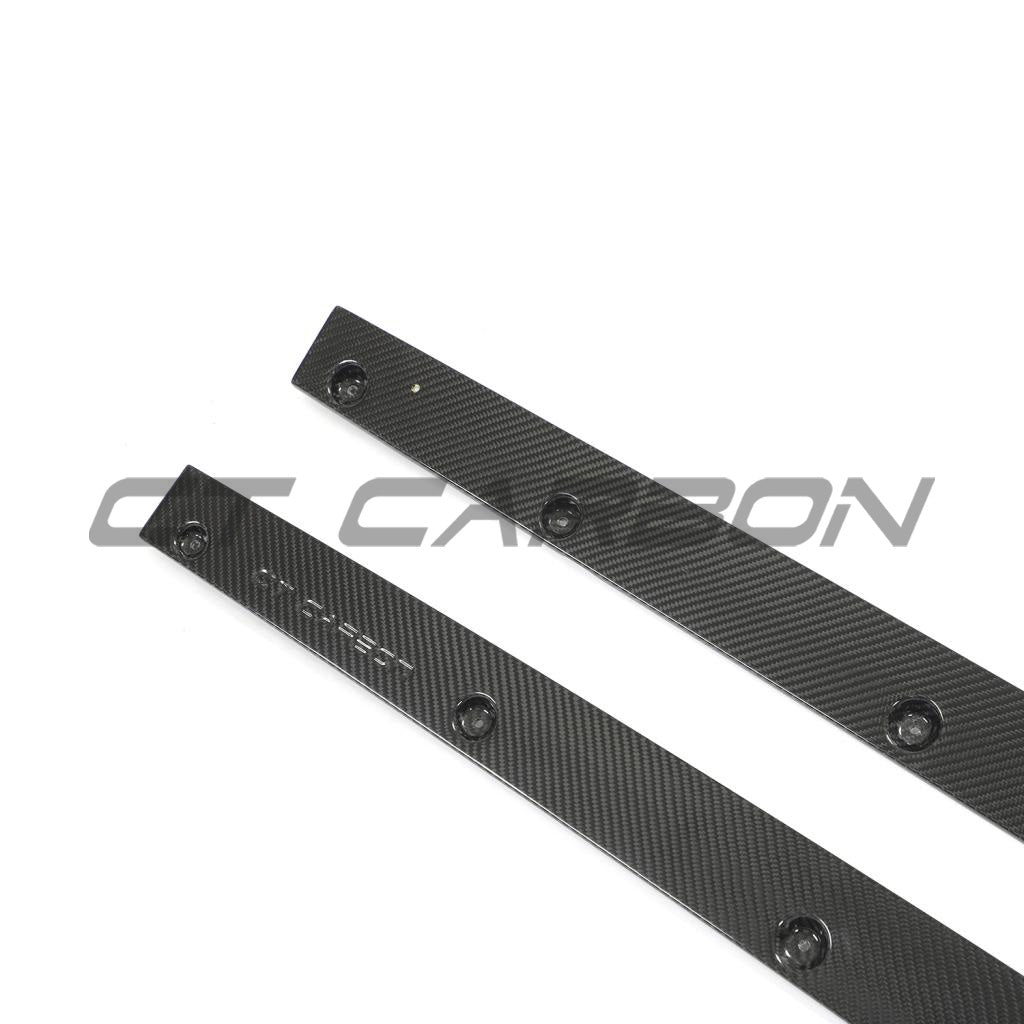 AUDI RS6/RS7 C8 AVANT CARBON FIBRE SIDE SKIRTS V1 - CT DESIGN
