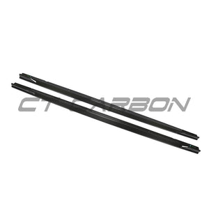 AUDI RS6/RS7 C8 AVANT CARBON FIBRE SIDE SKIRTS V1 - CT DESIGN