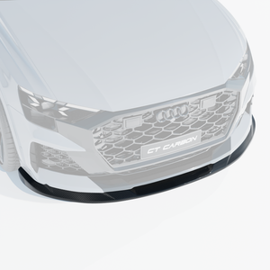 audi rsq8 facelift carbon fibre splitter