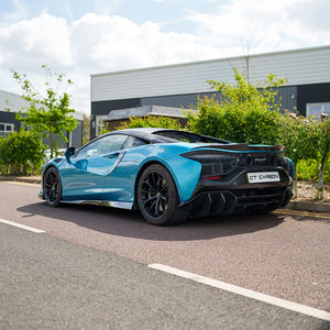 MCLAREN ARTURA 2023+ CARBON FIBRE SIDE SKIRTS - CT DESIGN