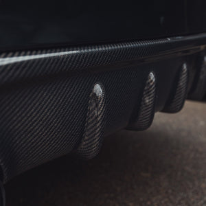BMW 2 SERIES F22/F23 CARBON FIBRE DIFFUSER V1