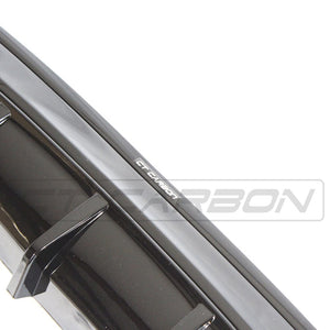 BLAK BY CT DIFFUSER BMW 2 SERIES F22/F23 GLOSS BLACK TWIN EXHAUST DIFFUSER - MP STYLE - BLAK BY CT CARBON