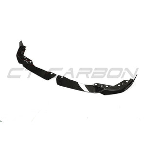 BMW 3 SERIES 2022+ G20/G21 GLOSS BLACK LCI SPLITTER