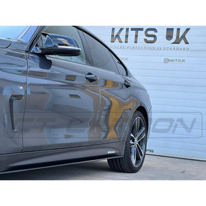BLAK BY CT Full Kit BMW 4 SERIES F36 GLOSS BLACK FULL KIT (TWIN EXHAUST) - MP STYLE - BLAK BY CT CARBON