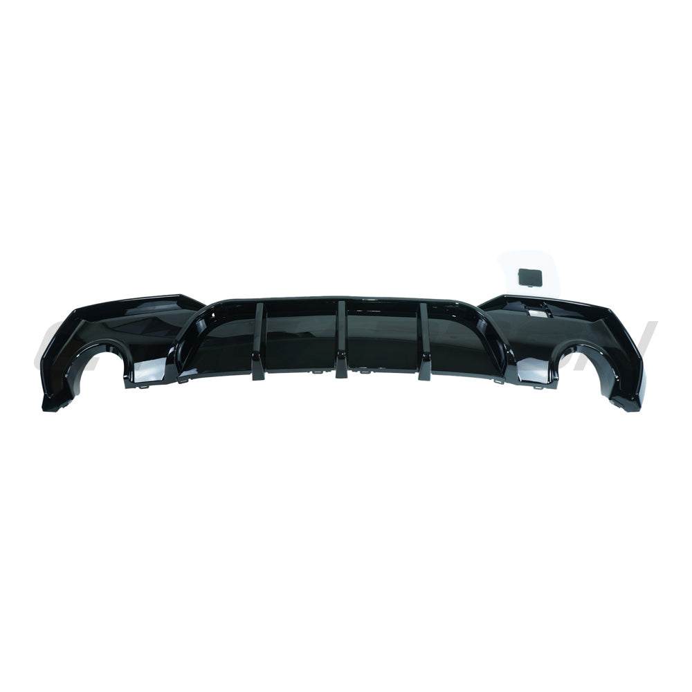 BMW G22/G23 4 SERIES 2020-2024 PRE LCI GLOSS BLACK ROUND TIP DIFFUSER