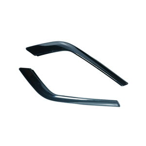 BMW 5 SERIES G60 & i5 2023+ GLOSS BLACK FRONT BUMPER CORNERS V2