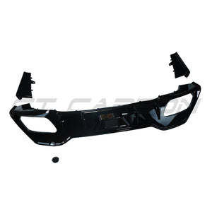 BMW G16 8 SERIES 2018-2022 PRE-LCI GLOSS BLACK DIFFUSER