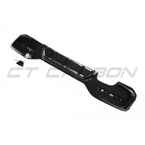 BMW F20/F21 1 SERIES GLOSS BLACK LCI DIFFUSER - TWIN LEFT
