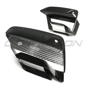 BMW F90 M5 2021+ LCI CARBON FIBRE BUMPER VENT COVERS