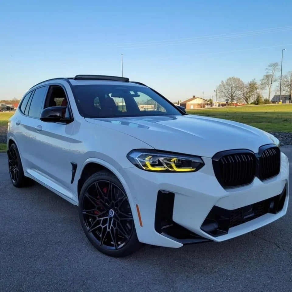 BMW G01 X3 LCI YELLOW ADAPTIVE DRL MODULE SET (2022+)