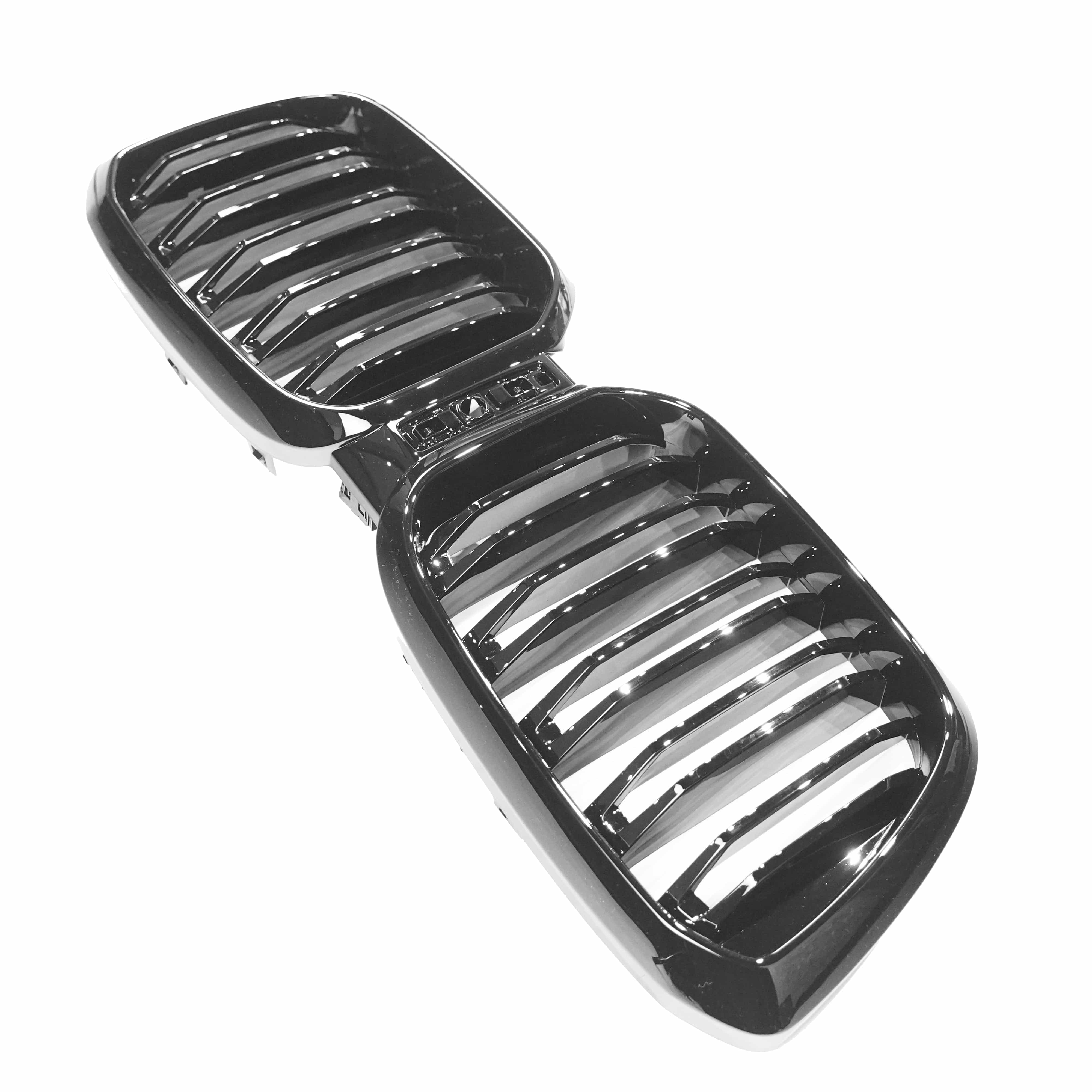 BLAK BY CT GRILLE BMW G02 X4 & G01 X3 LCI DOUBLE SLAT BLACK GRILLE - BLAK BY CT CARBON