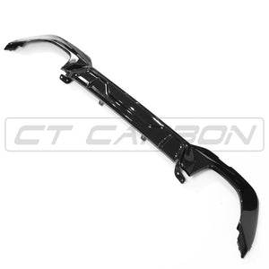 BLAK BY CT Diffuser BMW G20 3 SERIES GLOSS BLACK DIFFUSER - MP STYLE (SQUARE TIPS)