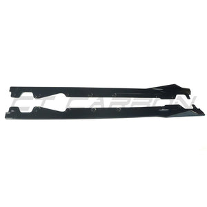 BMW G42 2 SERIES GLOSS BLACK SIDE SKIRTS - V2