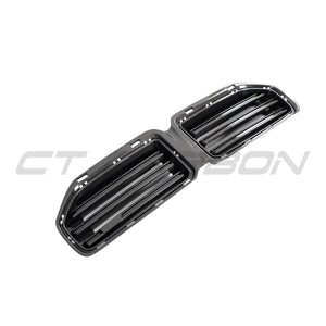 BMW G87 M2 CARBON FIBRE FRONT GRILLE - V2 - CT DESIGN