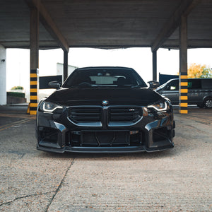 BMW G87 M2 CARBON FIBRE SPLITTER - V1 - CT DESIGN